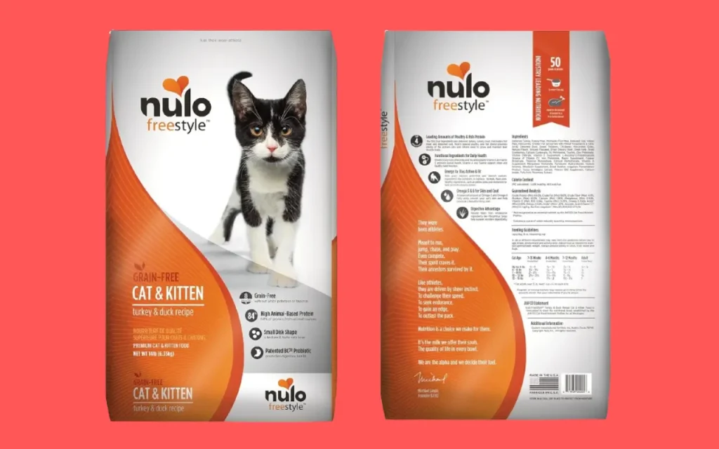 Nulo Cat Food, Turkey and Duck Recipe Dry Small Bite Kibble