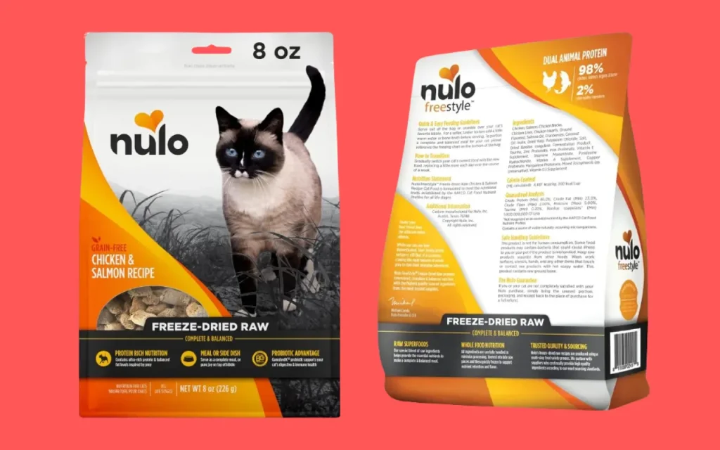 Nulo Cat Food Freeze Dried Raw Ultra Rich Dry Cat Food