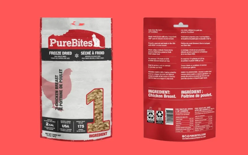 PureBites Chicken Breast Freeze Dried Raw Cat Treats