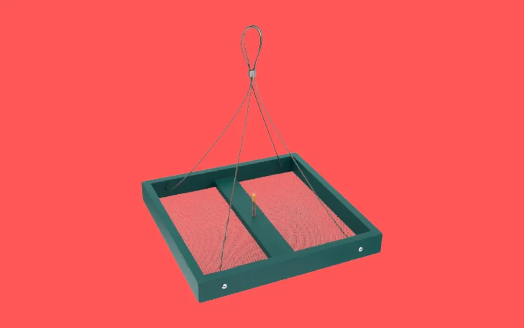 Wooden Platform Bird Feeder Table