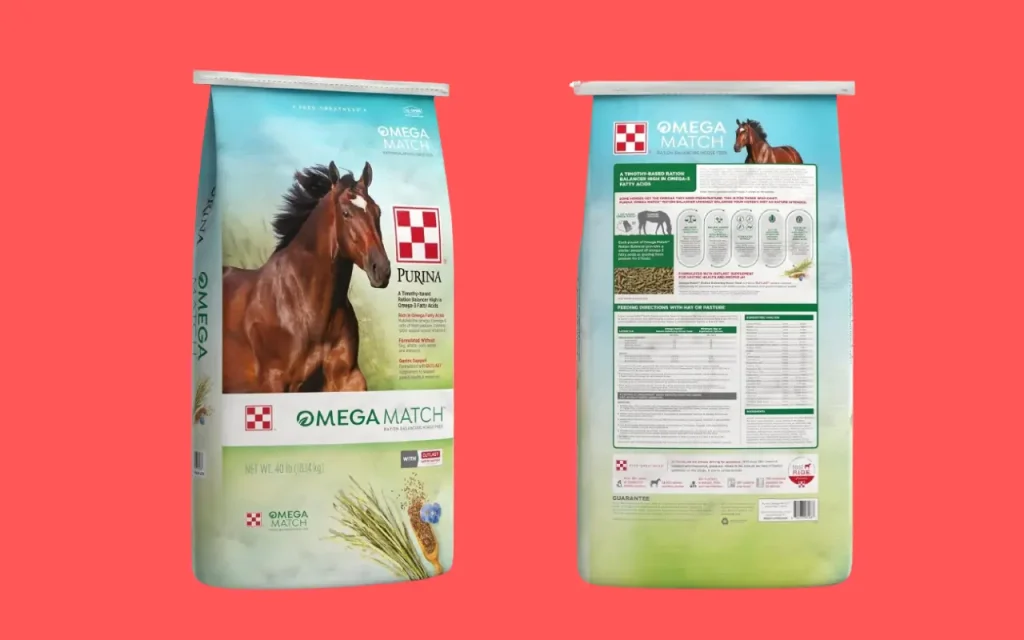 Omega Match Ration Balancing Purina Horse Feed