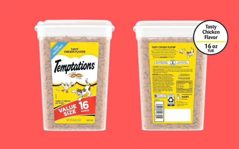 Temptations Classic Crunchy and Soft Cat Treats